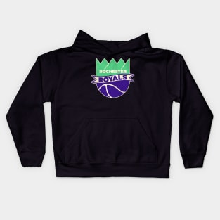 Defunct Rochester Royals Basketball Team Kids Hoodie